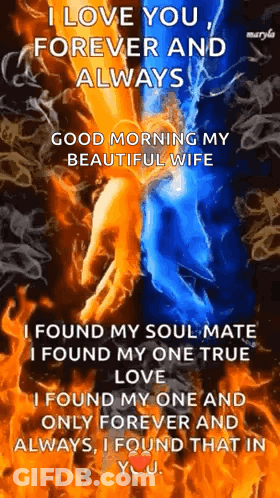 I Love You Forever My Beautiful Wife GIF