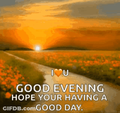 I Love You Good Evening GIF