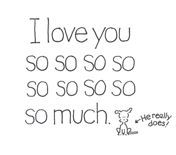 I Love You Good Night Text Design GIF