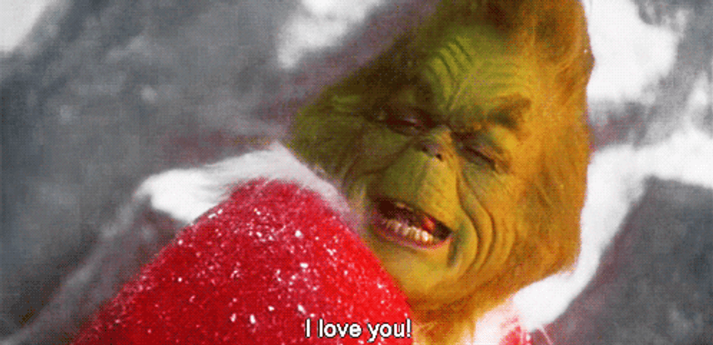 I Love You Grinch GIF