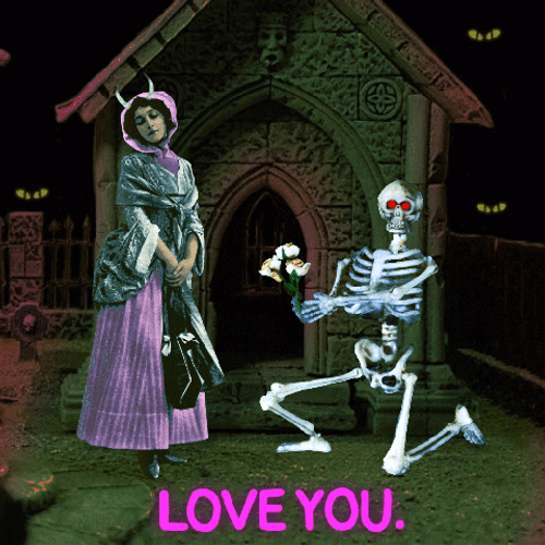 I Love You Halloween GIF