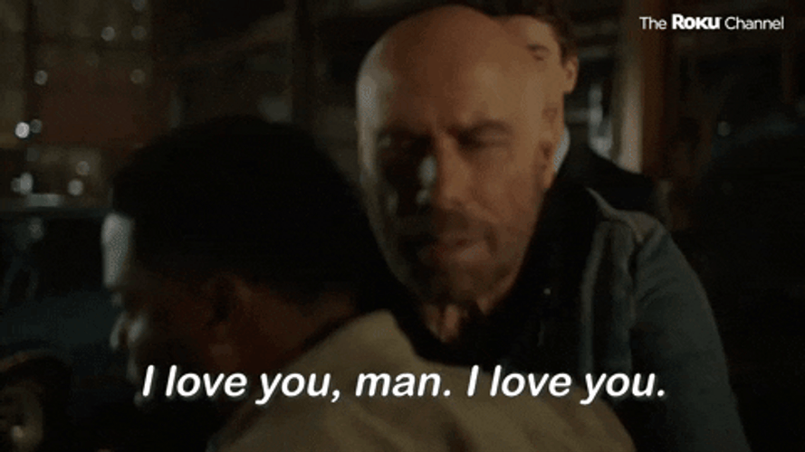 I Love You Man John Travolta GIF
