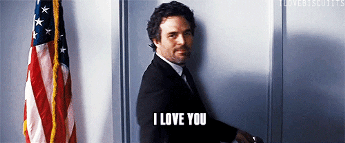 I Love You Mark Ruffalo GIF