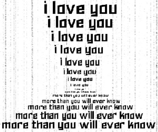 I Love You More Text GIF