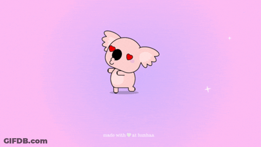 I Love You Most Koala GIF