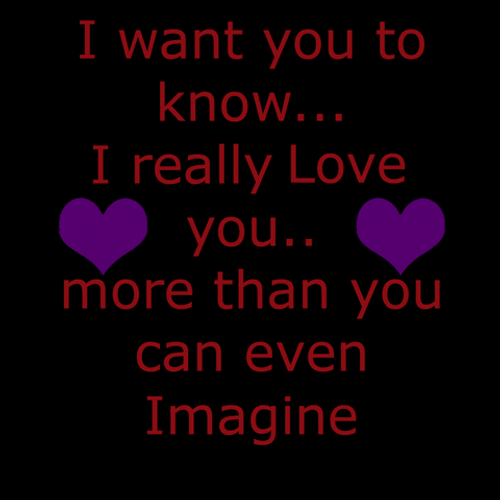 I Love You Most Message GIF