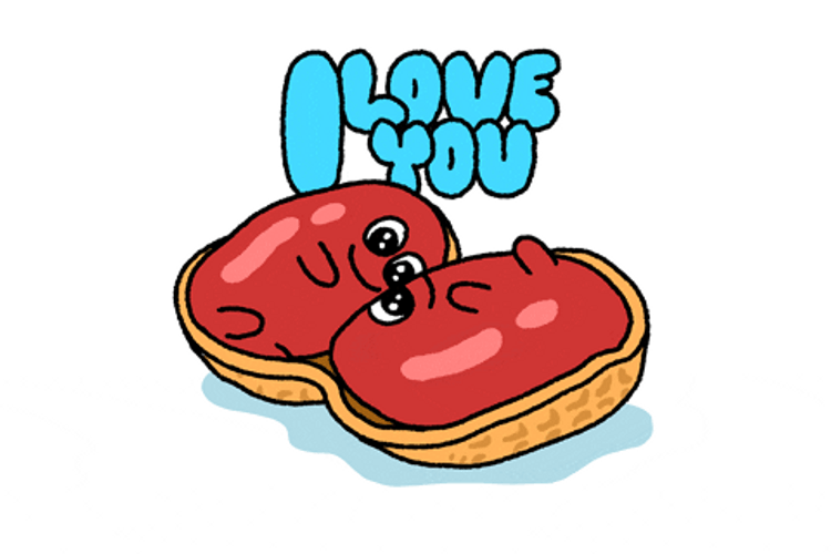 I Love You Peanut GIF