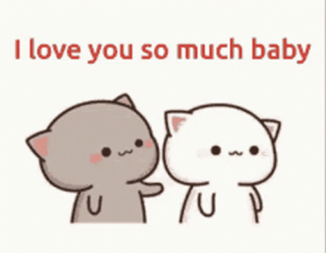 I Love You So Much Baby Cute Bears GIF