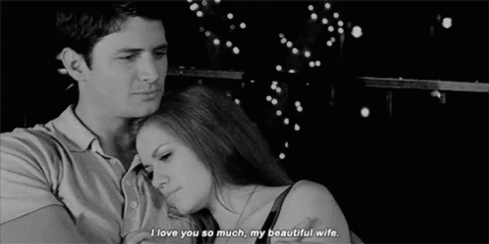 I Love You So Much Wife Message Hugging GIF
