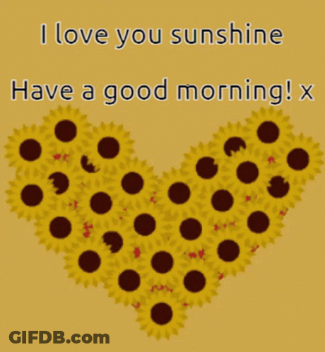 I Love You Sunshine Card GIF