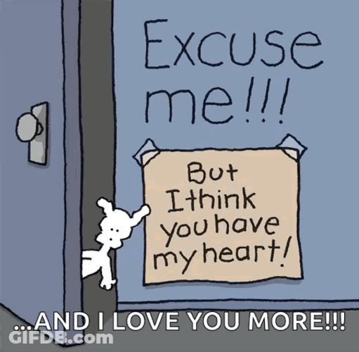 I Love You This Much Chippy Excuse Me GIF