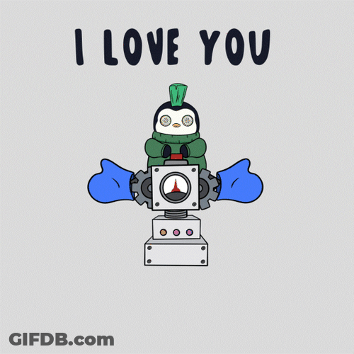 I Love You This Much Pudgy Penguins GIF