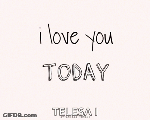I Love You Tomorrow Poster GIF