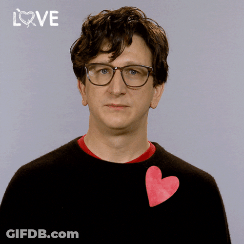 I Love You Too Paul Rust Beating Heart GIF