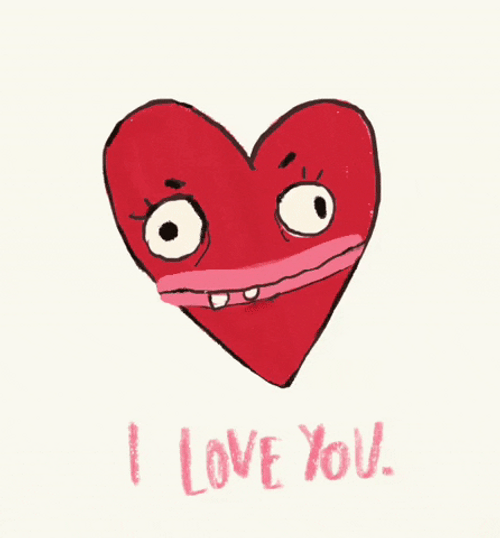 I Love You Winking Heart GIF