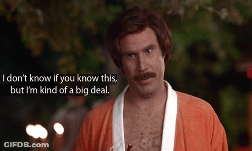 I'm A Big Deal Will Ferrell GIF