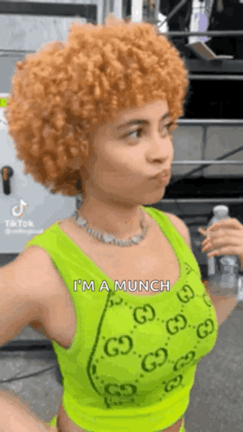 I'm A Munch Ice Spice GIF