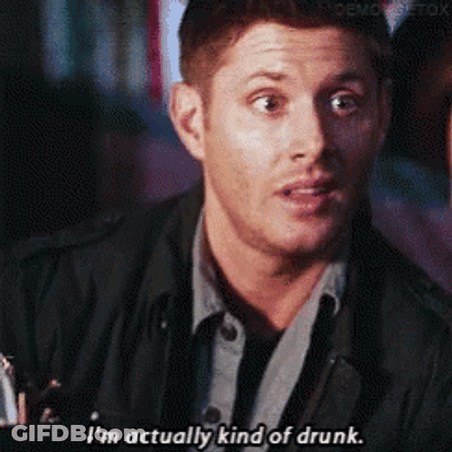 I'm Actually Drunk GIF