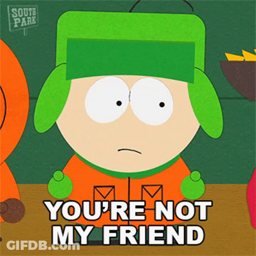 I'm Afraid I'm Not Good Enough To Be Your Best Friend Pinky Malinky GIF