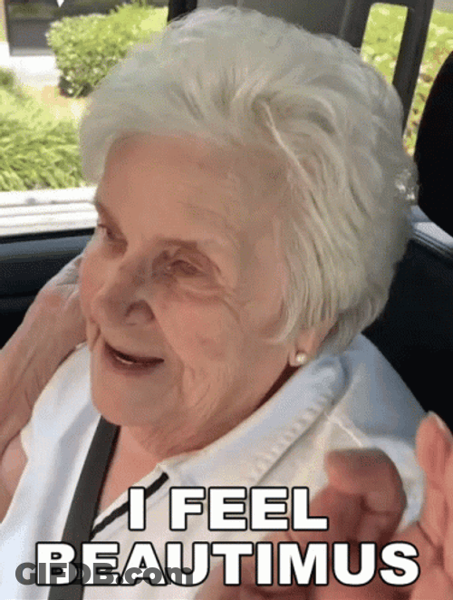 I'm Beautiful And Feeling Good GIF