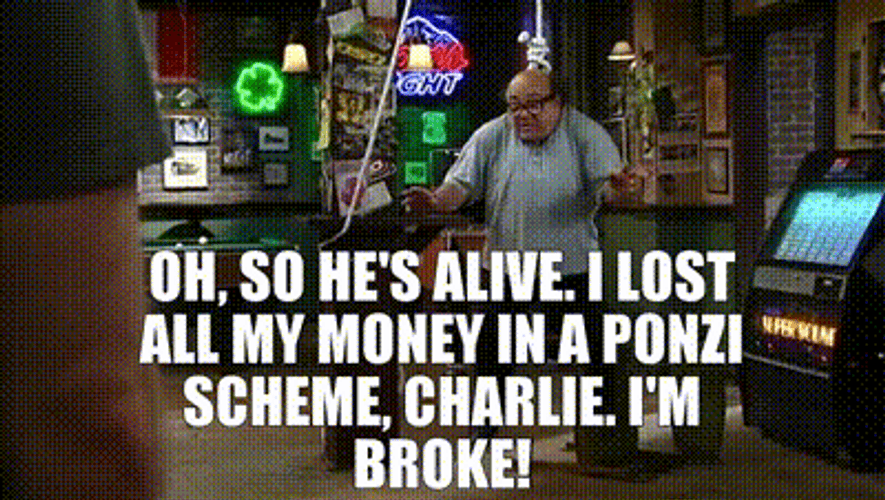 I'm Broke Danny DeVito Lost All His Money GIF