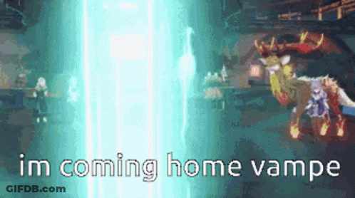 I'm Coming Home Vamp GIF