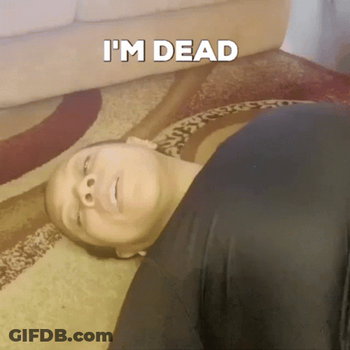 I'm Dead Tired GIF