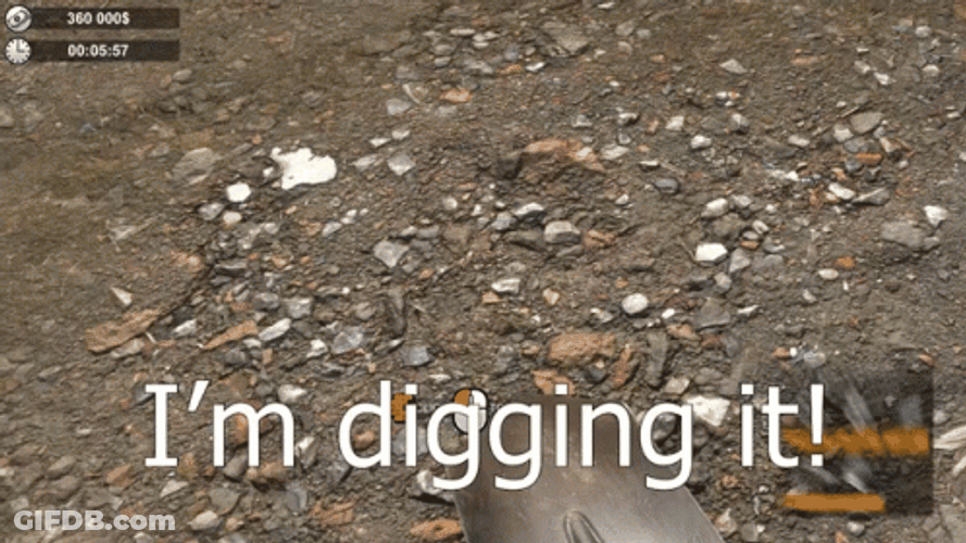 I'm Digging It Virtual Game GIF