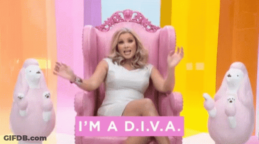 I'm Diva Music Video GIF