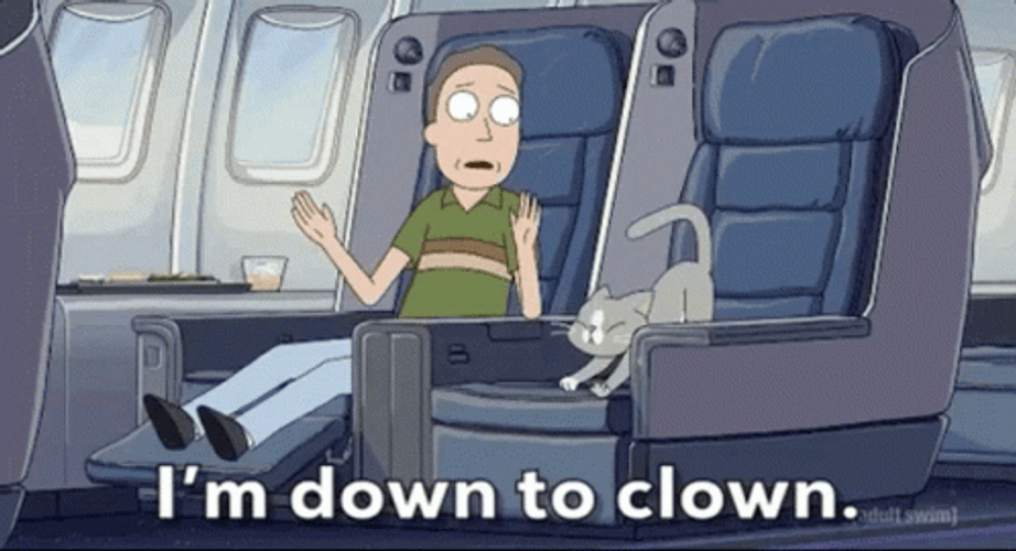 I'm Down To Clown GIF