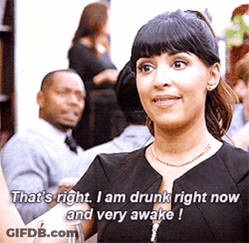 I'm Drunk And Awake GIF