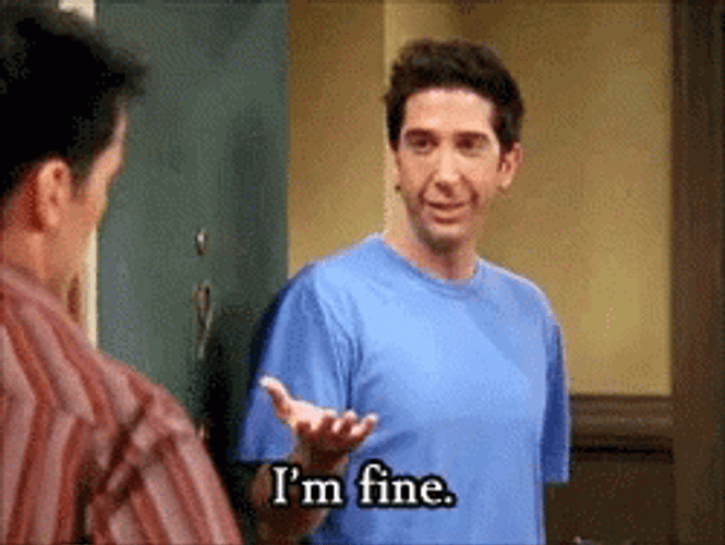 I'm Fine Assuring Acting GIF