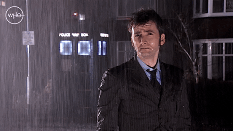 I'm Fine Devastating David Tennant GIF