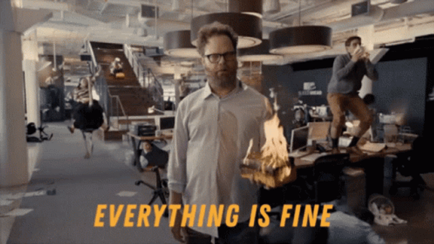 I'm Fine Everything's Fine GIF