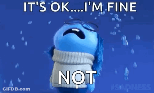 I'm Fine Not GIF
