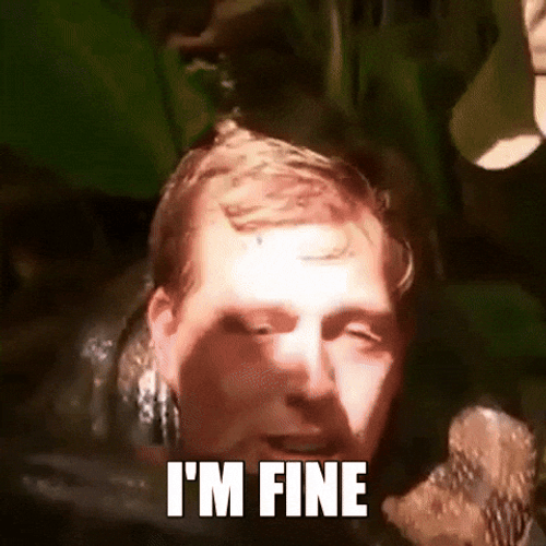 I'm Fine With This Anaconda In My Neck GIF