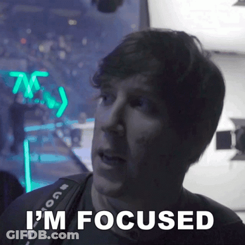 I'm Focused And Pay Attention GIF