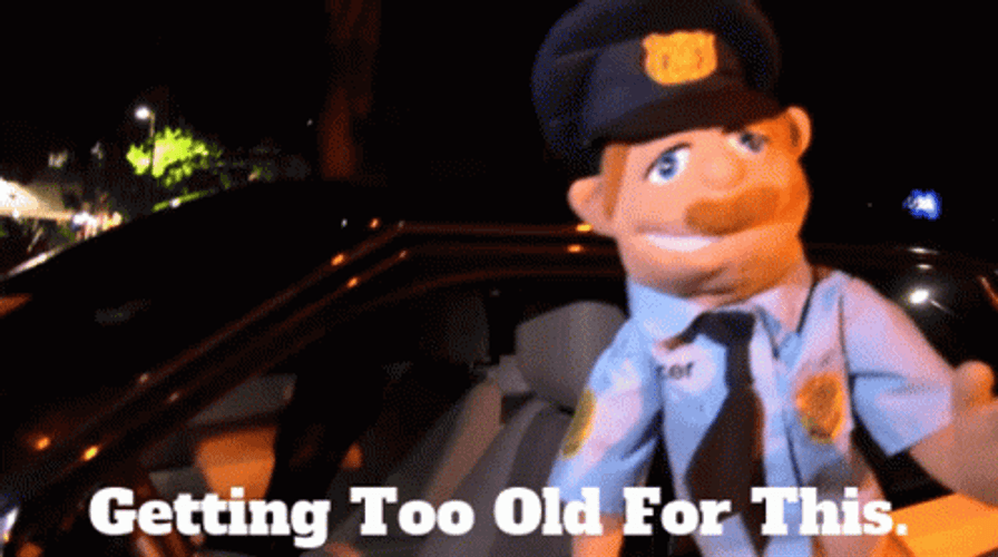 I'm Getting Too Old For This Brooklyn Guy GIF