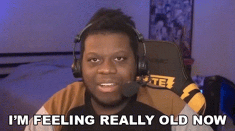 I'm Getting Too Old For This Streamer GIF