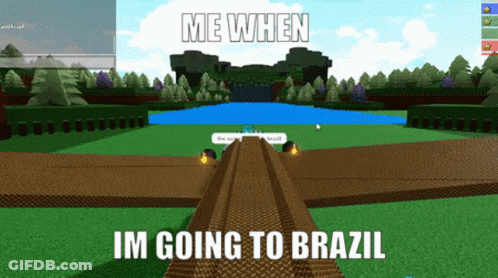 I'm Going To Brazil Video Game Screenshot GIF