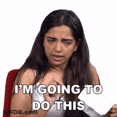 I'm Going To Do This Ahsaas Channa GIF