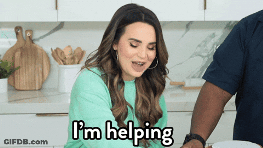 I'm Helping Cause Help Is On The Way GIF
