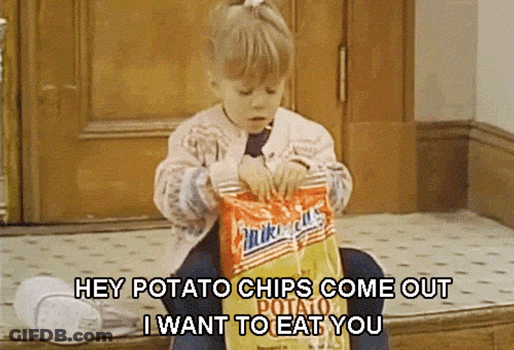 I'm Hungry Full House Potato Chips GIF
