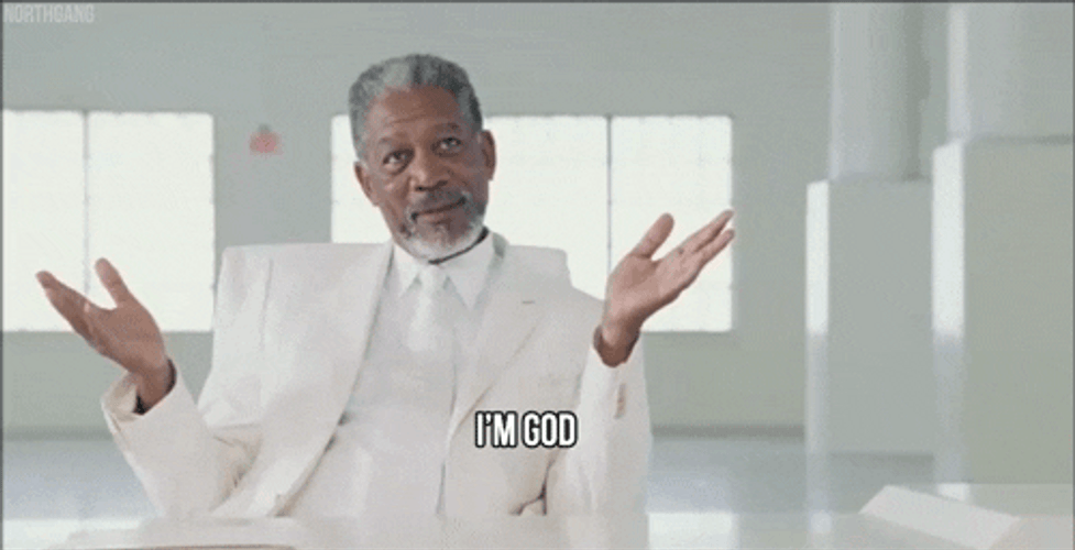 I'm In Heaven Meeting God GIF