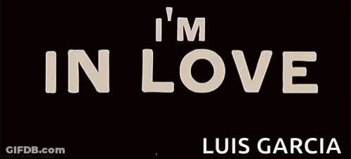 I'm In Love With You Sign GIF