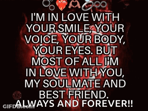 I'm In Love With Your Smile Voice Body GIF
