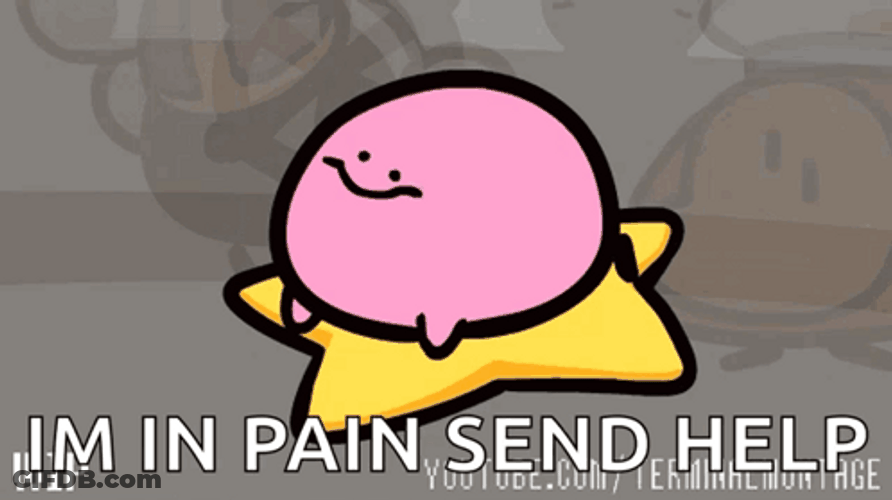 I'm In Pain Send Help GIF