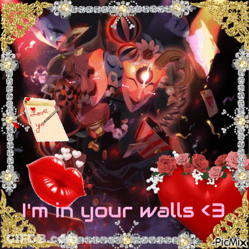 I'm In Your Walls <3 GIF
