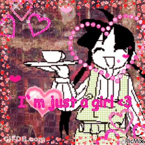 I'm Just A Girl 3 Pixel Art GIF
