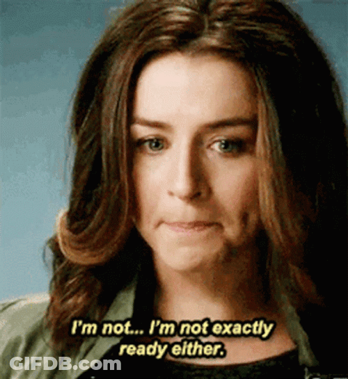 I'm Not Ready GIF